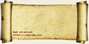 Milić Perov vizit kartica